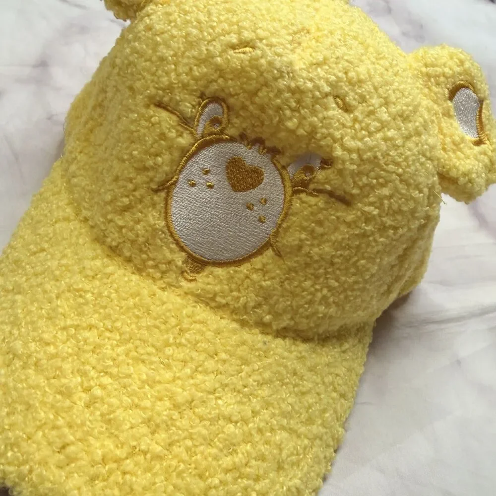 Care Bears Girls Sherpa Cosplay Hat, Yellow